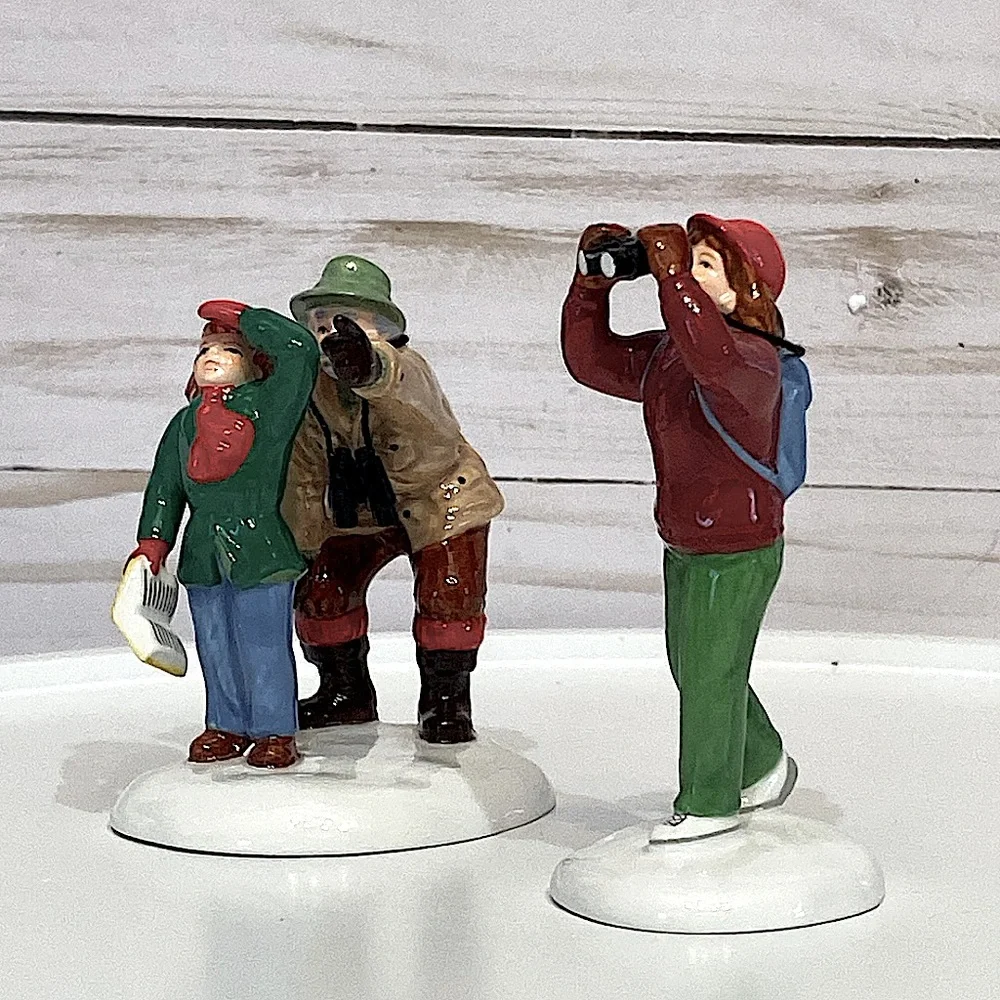 DEPARTMENT 56 - Finding The Bird’s Song - Original Snow Village - Picture 3 of 9